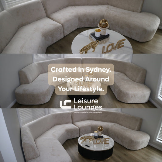 Custom Bay Window & Angled Wall Lounges in Sydney