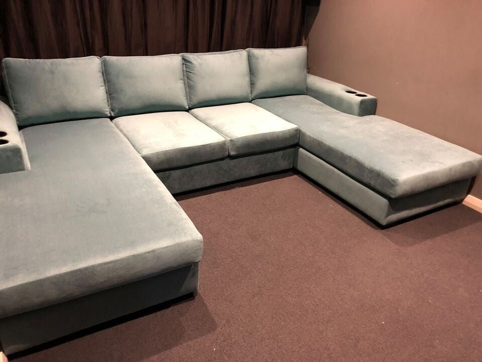 2800mm Larkham Double Chaise lounge with 4 Seats - Leisure Lounges