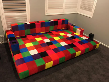 CUSTOM MADE DREAMCOAT THEATRE DAYBED - Leisure Lounges