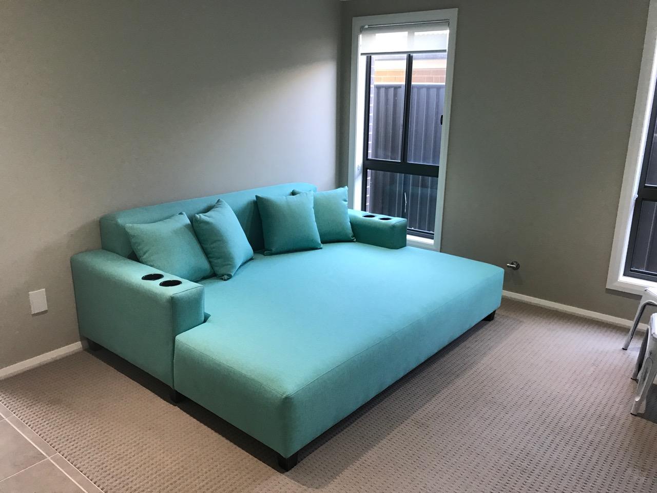 CUSTOM MADE DREAMCOAT THEATRE DAYBED - Leisure Lounges