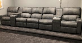 CUSTOM THEATRE ROOM RECLINERS - Leisure Lounges