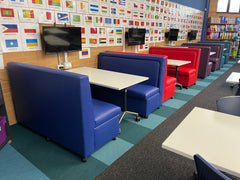 Commercial reupholstery