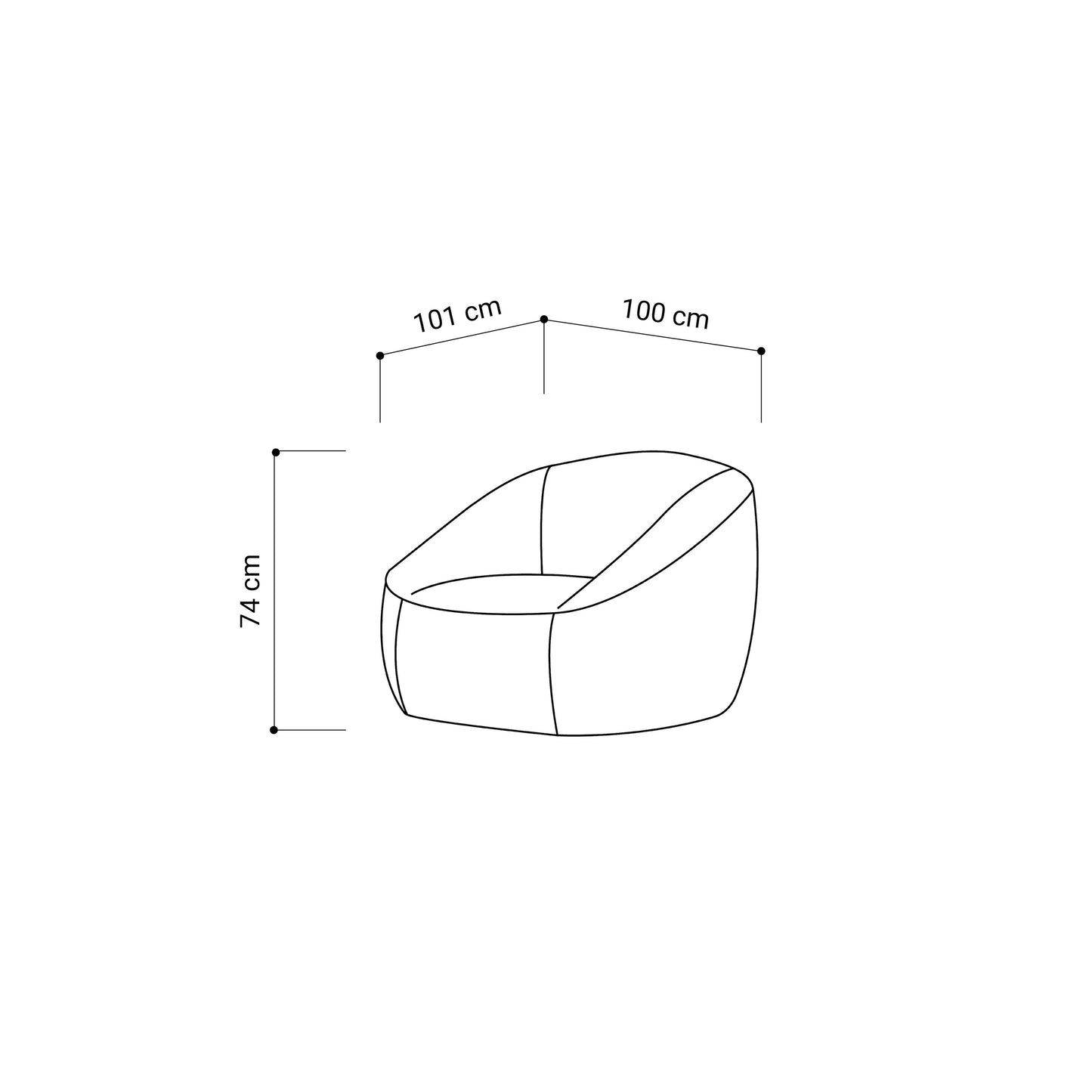 The Cove Bouclé Armchair — Studio Select Range