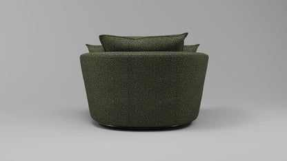 Leopard Swivel Chair - Leisure Lounges