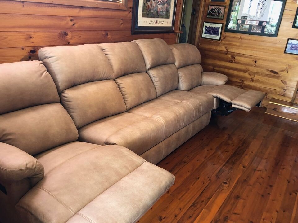 Queenslander 5 seat - end recliners - Leisure Lounges