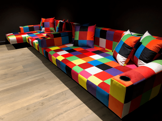 CUSTOM MADE DREAMCOAT THEATRE DAYBED - Leisure Lounges