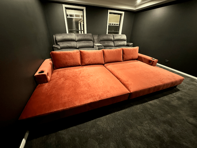 CUSTOM MADE DREAMCOAT THEATRE DAYBED - Leisure Lounges