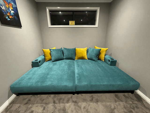 CUSTOM MADE DREAMCOAT THEATRE DAYBED - Leisure Lounges