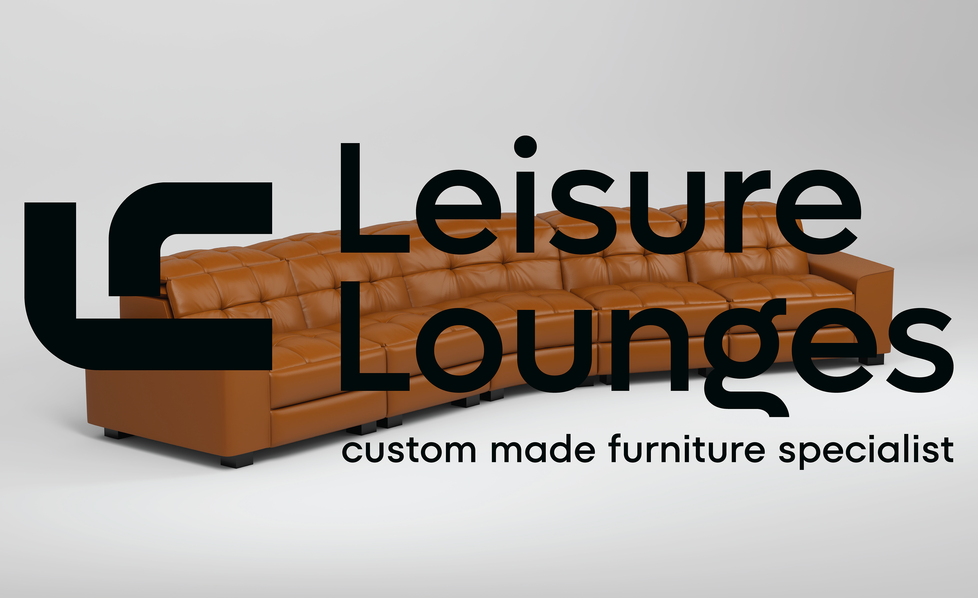 3d render of custom designed recliner