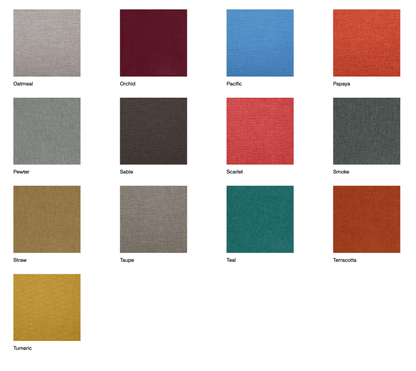 Larkham double chaise lounges with centre console & ottoman - Leisure Lounges