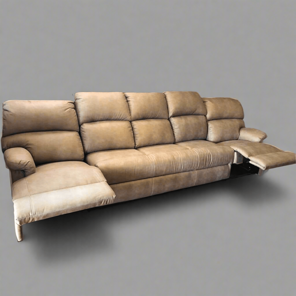 Queenslander 5 seat - end recliners - Leisure Lounges