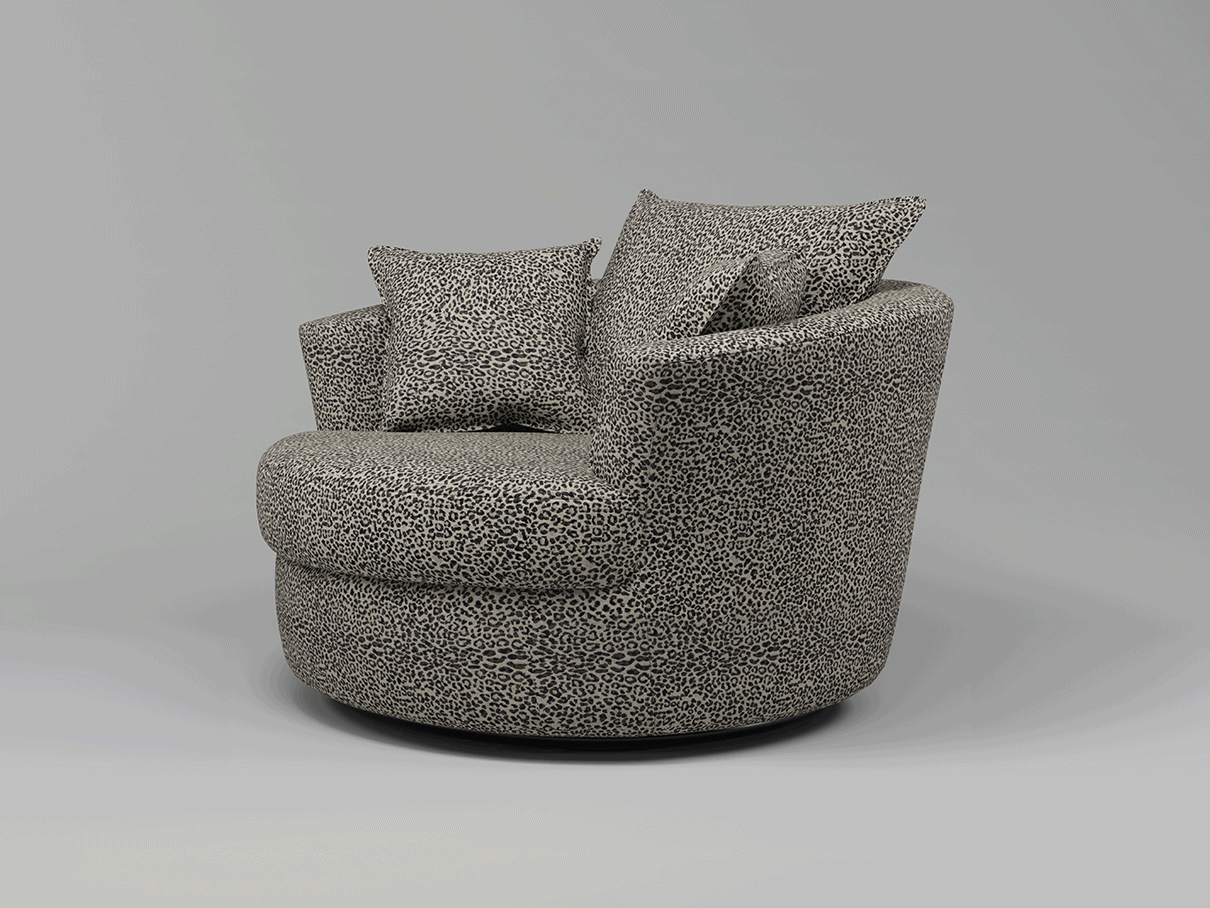 ROUND CUDDLE DAYBED CHAISE - Leisure Lounges