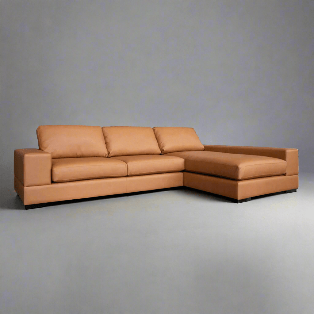 SAVOY LEATHER CHAISE - Leisure Lounges
